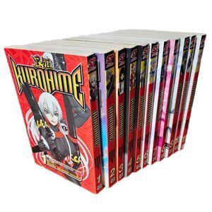 Shonen Jump Advanced Kurohime Manga / Anime English Lot  Volumes 1 Thru 11